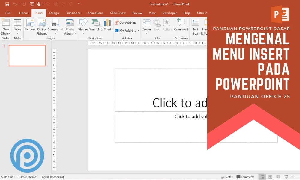 Sobat Nalar, Yuk Kenali Yang Tidak Termasuk Dalam Menu Insert pada PowerPoint! 📖